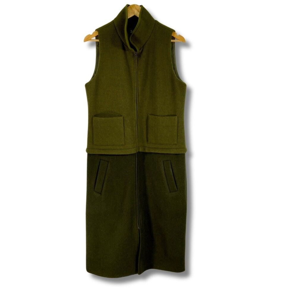 Olive Green Women's Vest